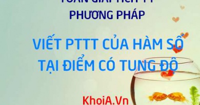 Viết phương trình tiếp tuyến của đồ thị hàm số tại điểm có tung độ y0 - Toán lớp 11